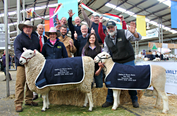 Champion Ram and Ewe and the Interbreed Double!